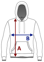 Hoodie adult unisex sizing