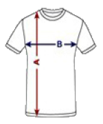 Man T-Shirt sizing