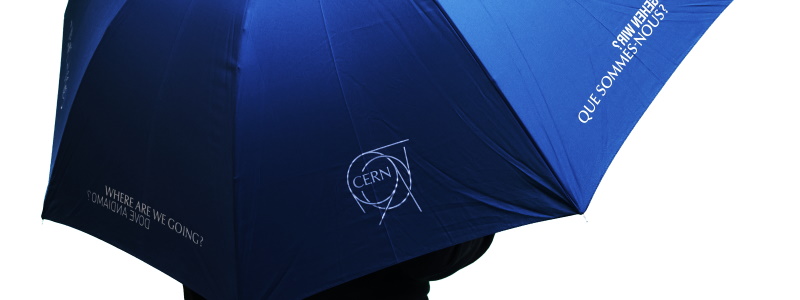 Blue umbrella 